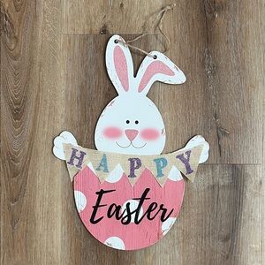 Easter Bunny Wall Decor 15” x 11”